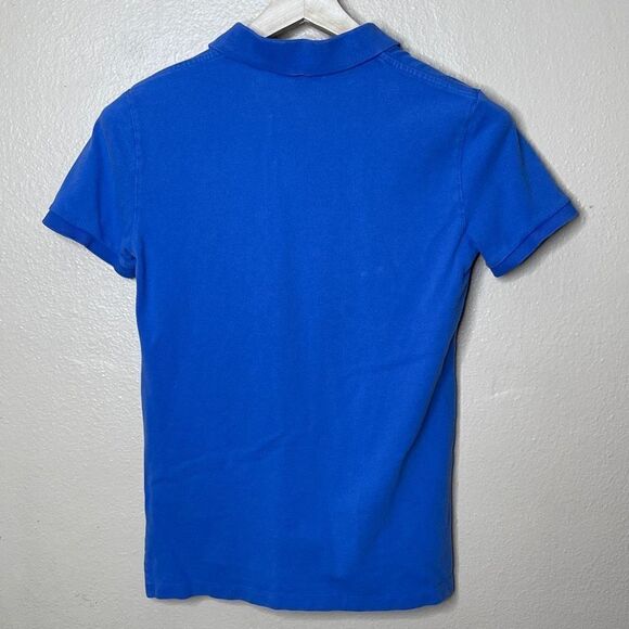 Ralph Lauren Shirt Kids Large Blue Polo Short Sleeve Casual Classic Fit - Picture 3 of 8